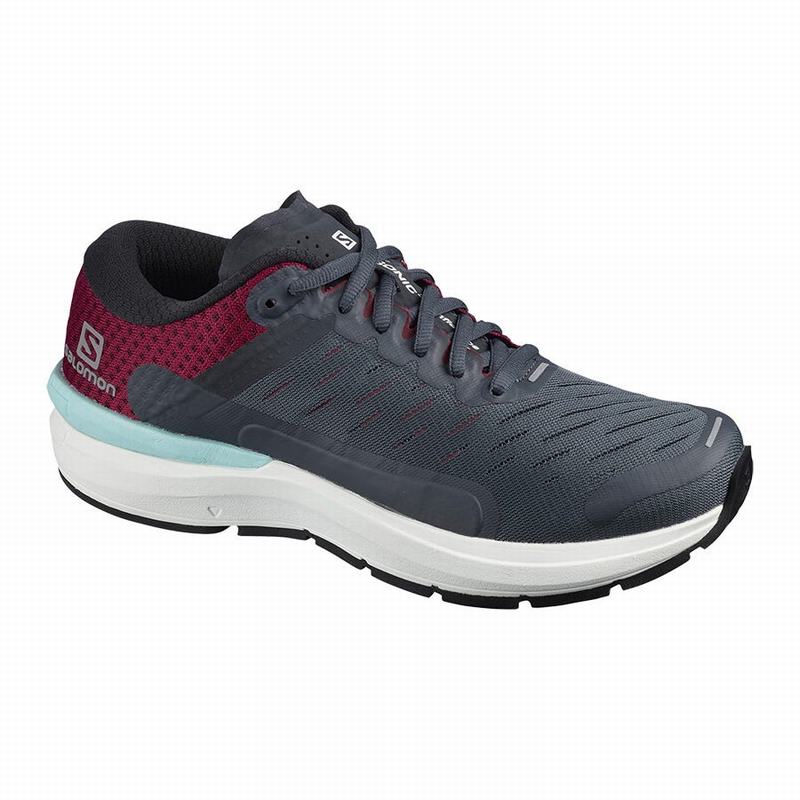 Salomon Israel SONIC 3 CONFIDENCE W - Womens Running Shoes - Grey/White (UGXF-30618)